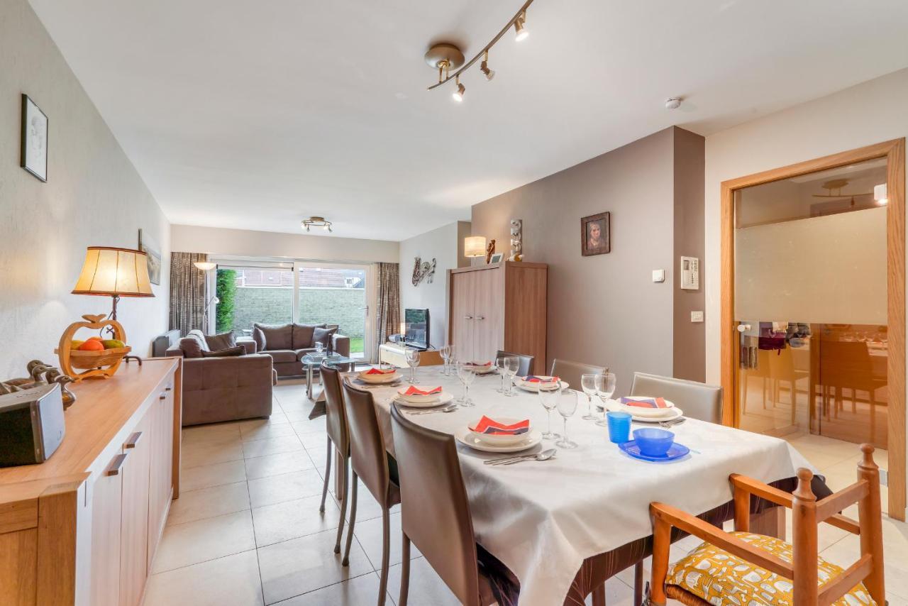 Luxury Apartment With Garden Close To The Beach Ostende Exterior foto