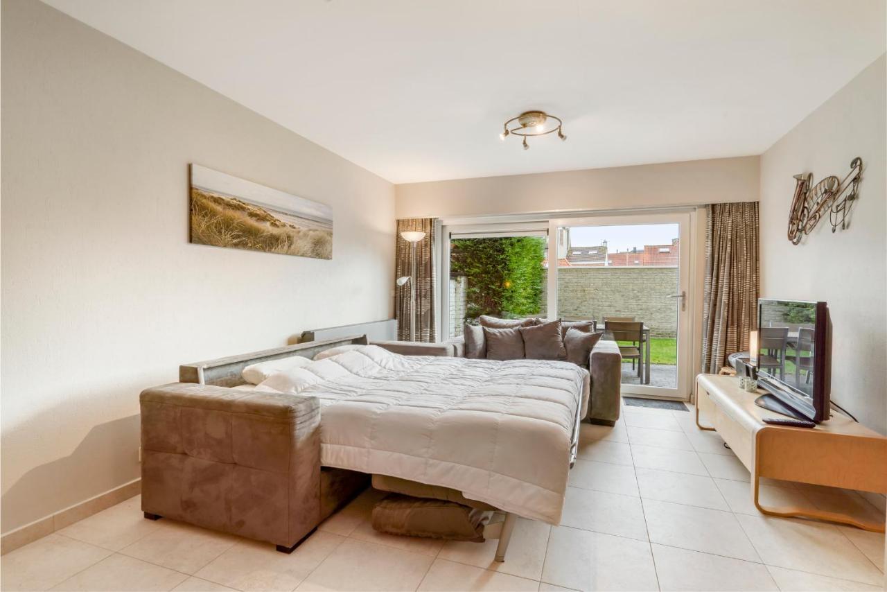 Luxury Apartment With Garden Close To The Beach Ostende Exterior foto
