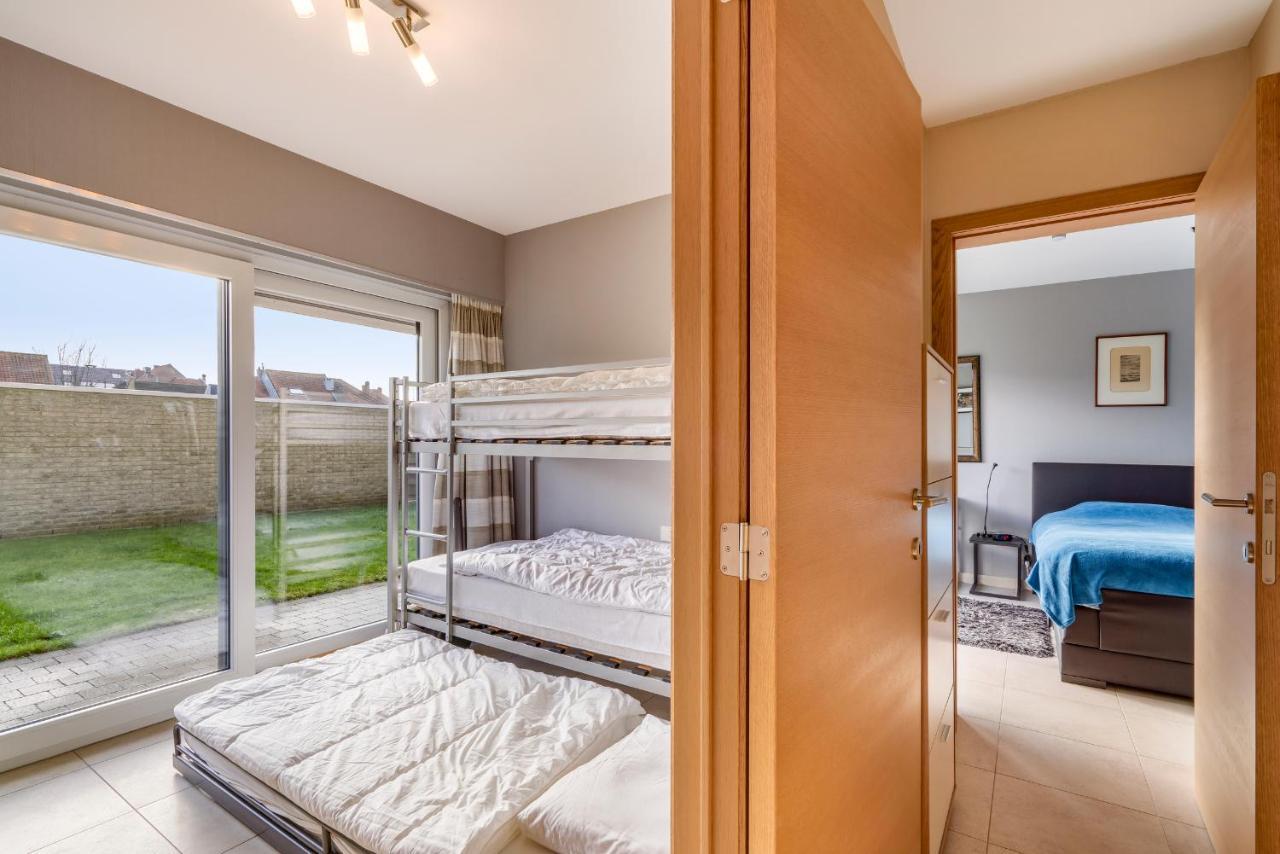 Luxury Apartment With Garden Close To The Beach Ostende Exterior foto
